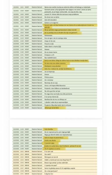 (ФОТО) Меденица објавио СКАЈ ПРЕПИСКЕ: Вучић штити нарко картеле