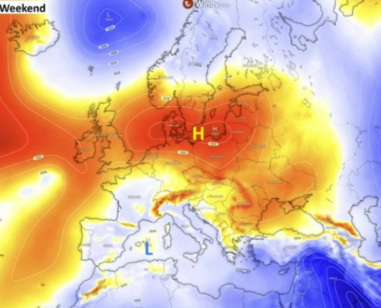 (mape) spremite se - "omega blok" stiže na balkan: očekuju nas tropske noći i ekstremno visoke temperature