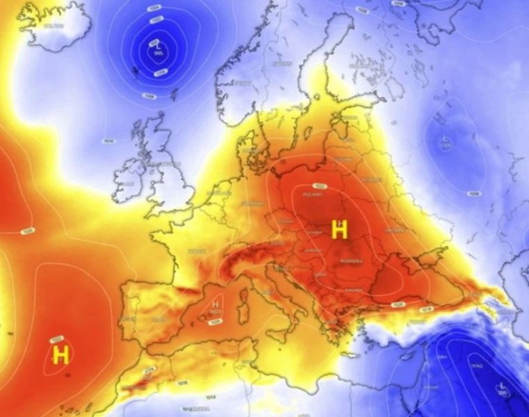 (mape) spremite se - "omega blok" stiže na balkan: očekuju nas tropske noći i ekstremno visoke temperature