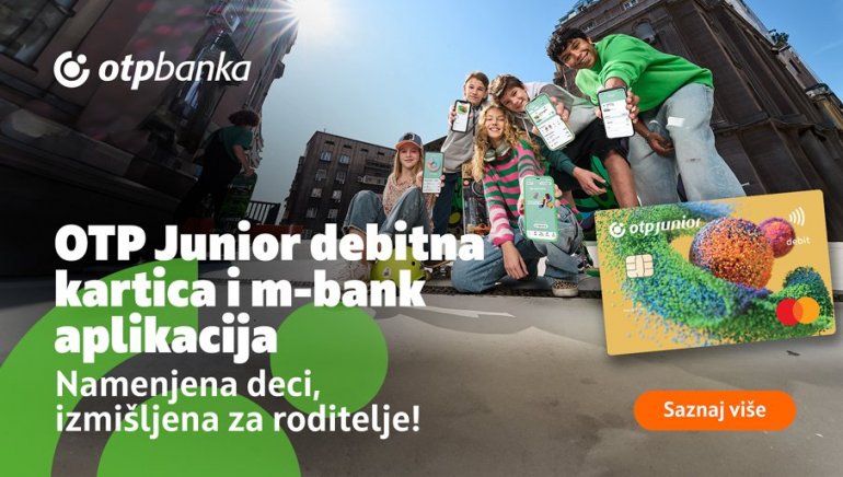 Otp junior kartica menja narativ porodičnog razgovora o novcu