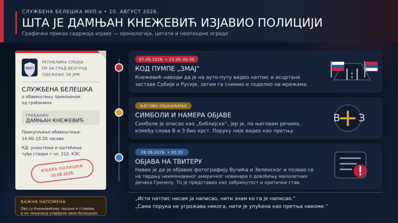Довели дечаке Украјинцу? Дамњан у полицији због Зеленског