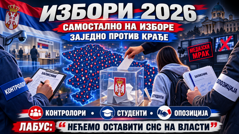 Лабус: Руси прецртали Вучића! СНС-СПС власт мора бити срушена