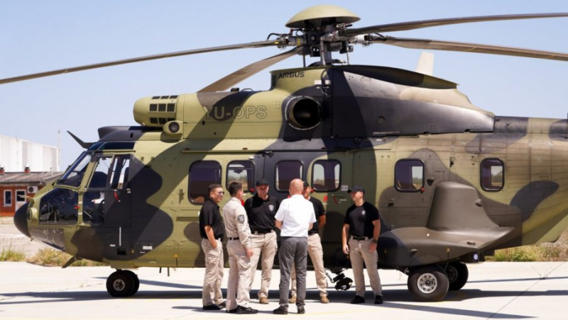 Zajedno kada je najteže: srpska "super puma" gasi požare u španiji