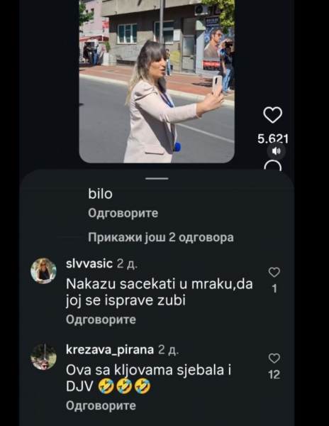 Ans: hitno zaštititi novinarku tamaru mišić i procesuirati odgovorne za pretnje (foto)