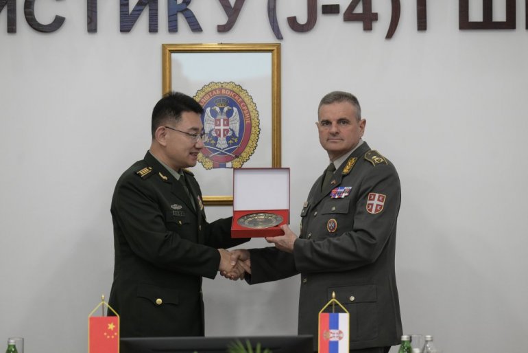 Delegacija armije kine u poseti vojsci srbije