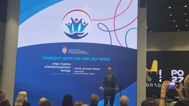 Macut: iz alimentacionog fonda isplaćeno više od 63 mln din, podršku dobilo 959 dece (foto/video)