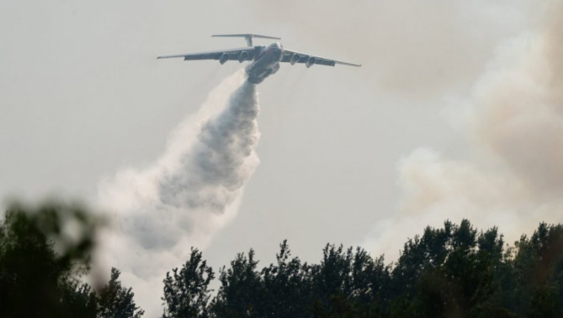 Ruski "iljušin" završio svoju misiju u srbiji: za mesec dana 65 naleta sa 2.730 tona vode