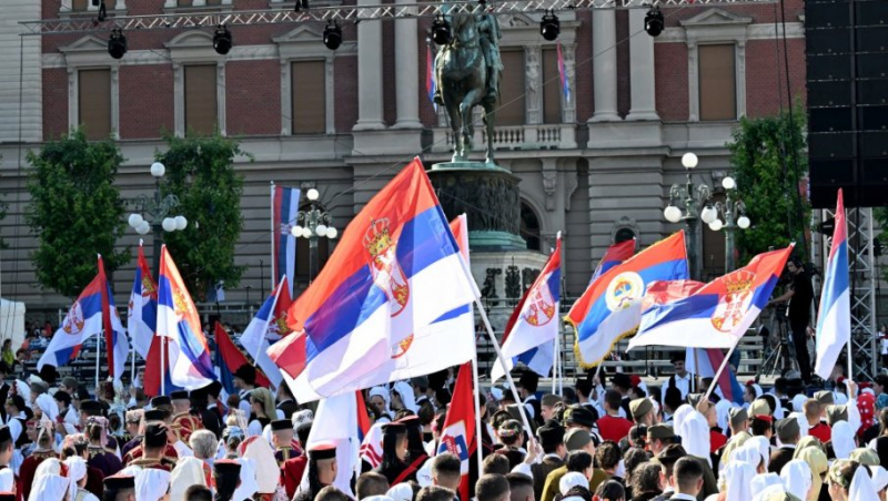 Srbija i rs u banjaluci zajednički proslavile dan srpskog jedinstva, slobode i nacionalne zastave